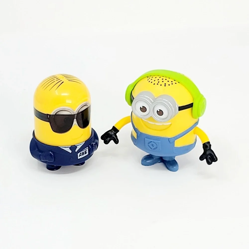 VALUE Bundle McDonald's Happy Meal Minions AVL DJ Figure Cake Toppers